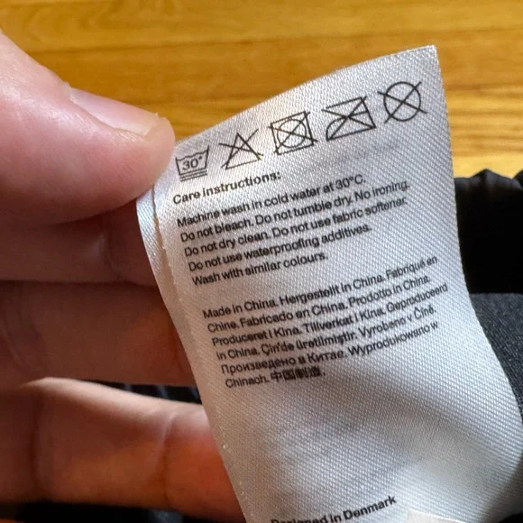 Rains Black Pants - Picture 5 of 10